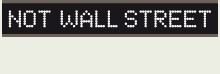 Logo: Not Wall Street